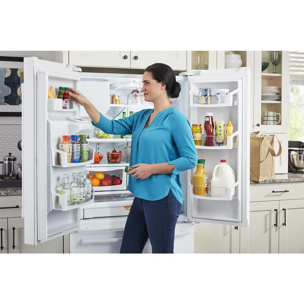 Maytag MFI2570FEW 36-Inch Wide French Door Refrigerator with PowerCold® Feature - 25 Cu. Ft - Image 5