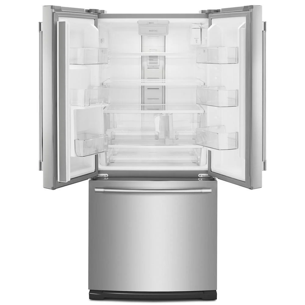 Maytag MFW2055FRZ 30-Inch Wide French Door Refrigerator with Exterior Water Dispenser- 20 Cu. Ft. - Image 3