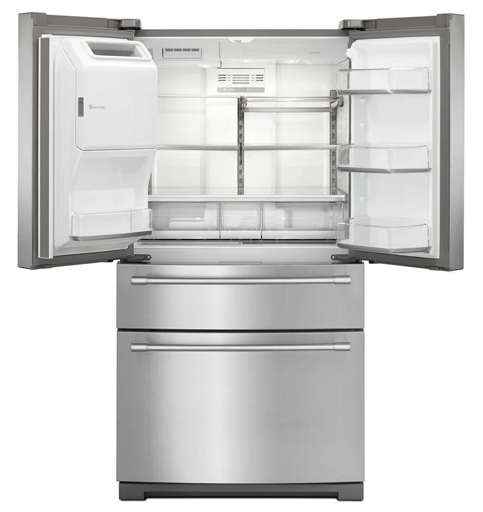 Maytag MFX2676FRZ 36-Inch Wide 4-Door French Door Refrigerator with Steel Shelves - 26 Cu. Ft. - Image 2
