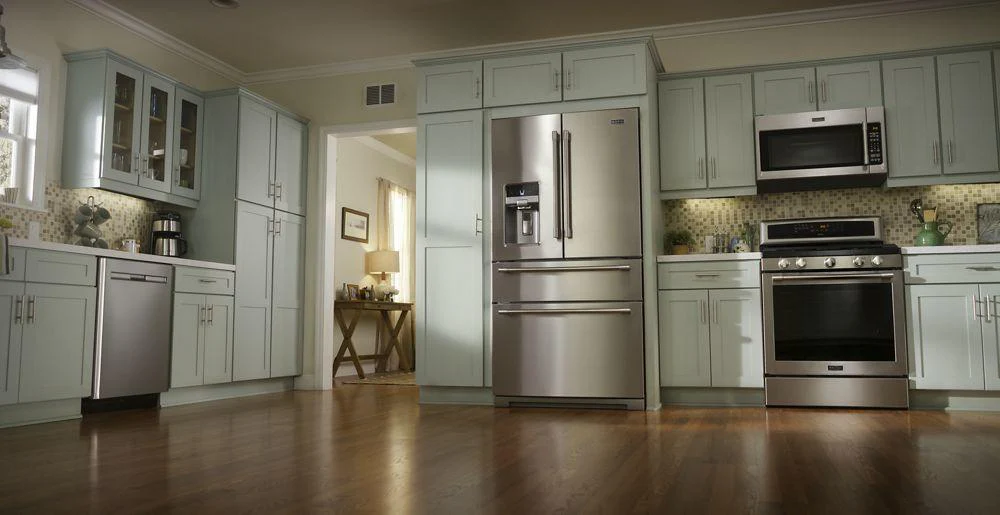 Maytag MFX2676FRZ 36-Inch Wide 4-Door French Door Refrigerator with Steel Shelves - 26 Cu. Ft. - Image 4
