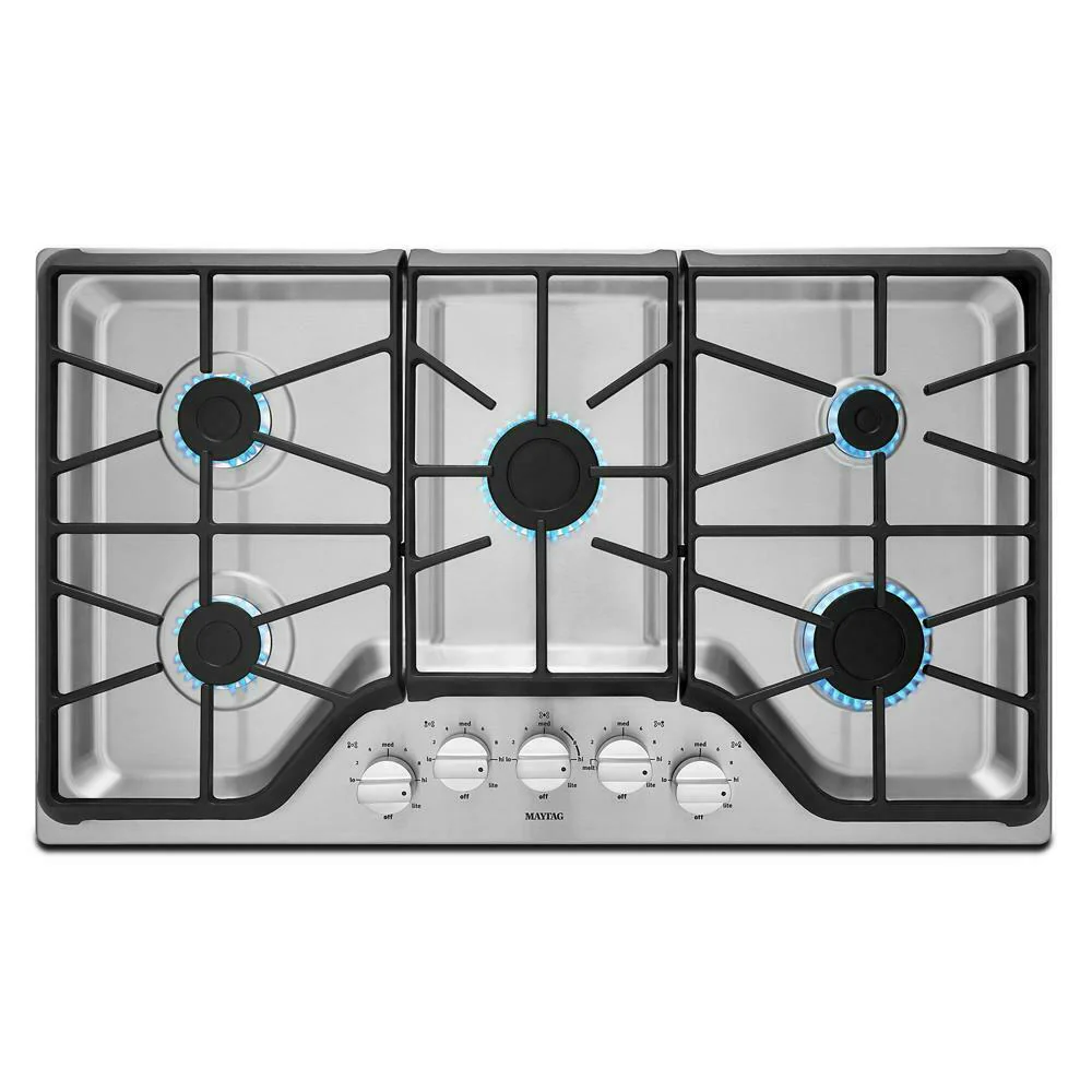 Maytag MGC7536DS 36-inch Wide Gas Cooktop with Power™ Burner - Image 2