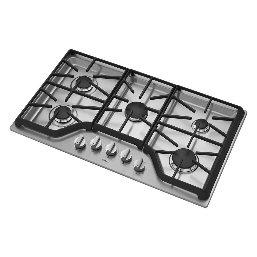 Maytag MGC9536DS 36-inch Wide Gas Cooktop with DuraGuard™ Protective Finish - Image 5