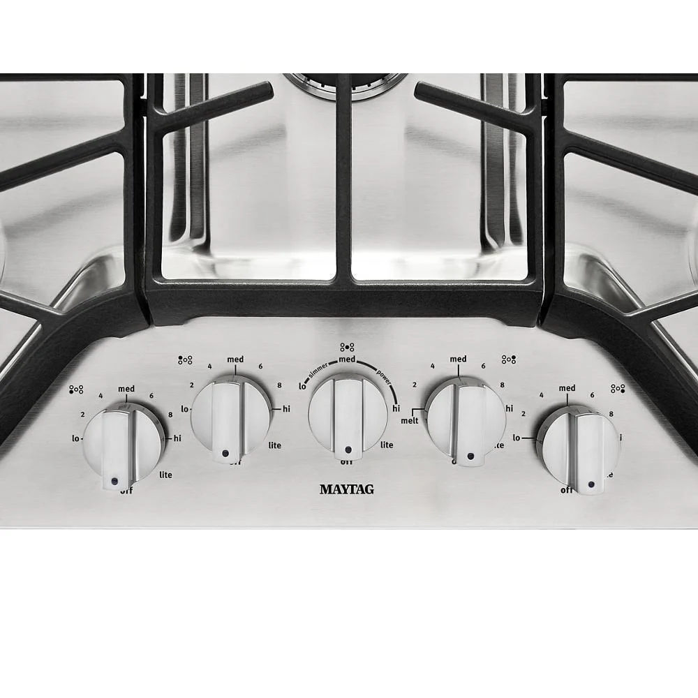 Maytag MGC9536DS 36-inch Wide Gas Cooktop with DuraGuard™ Protective Finish - Image 8