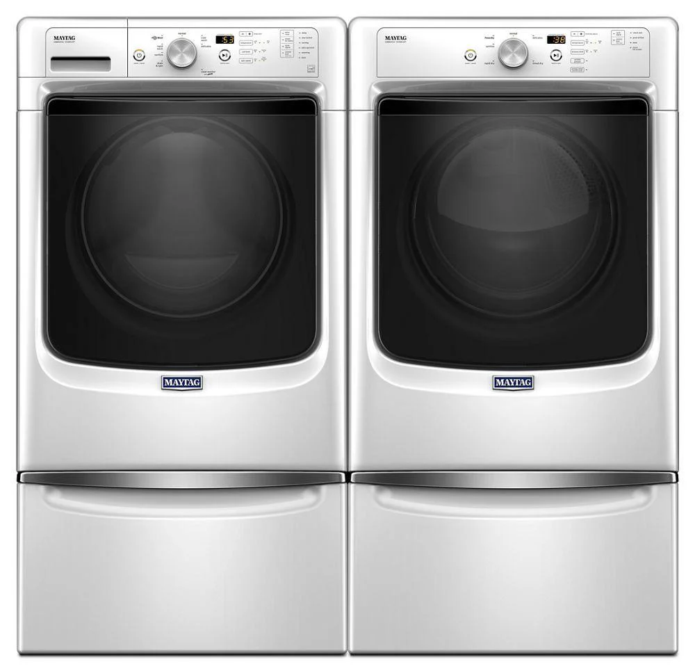 Maytag MGD3500FW Large Capacity Gas Dryer with Wrinkle Prevent Option and PowerDry System - 7.4 cu. ft. - Image 4