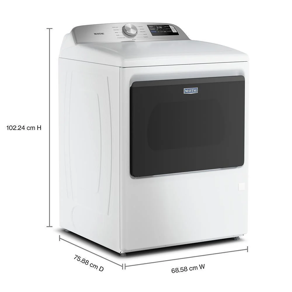 Maytag MGD6205RW 7.4 Cu. Ft. Top Load Gas Dryer with Extra Power and Advanced Moisture Sensing - Image 2