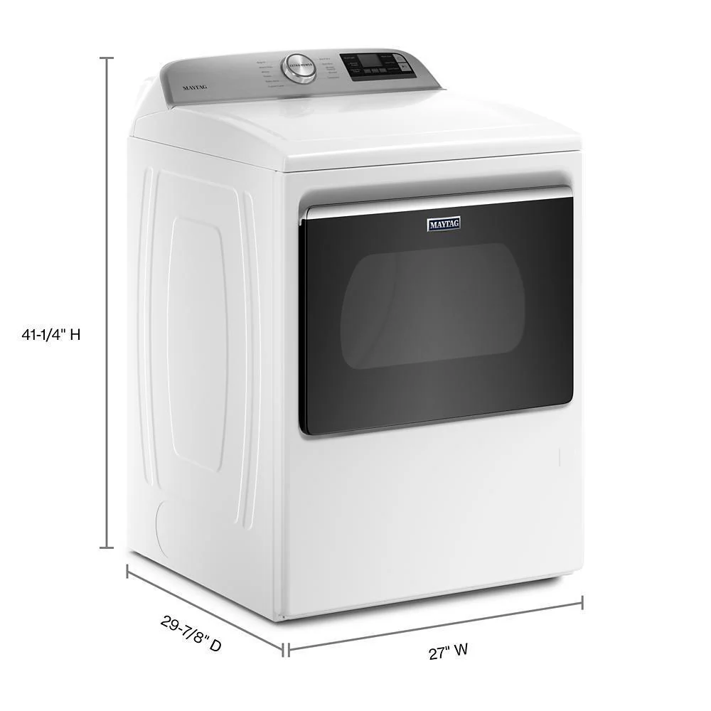 Maytag MGD6230RHW Smart Top Load Gas Dryer with Extra Power - 7.4 cu. ft. - Image 6