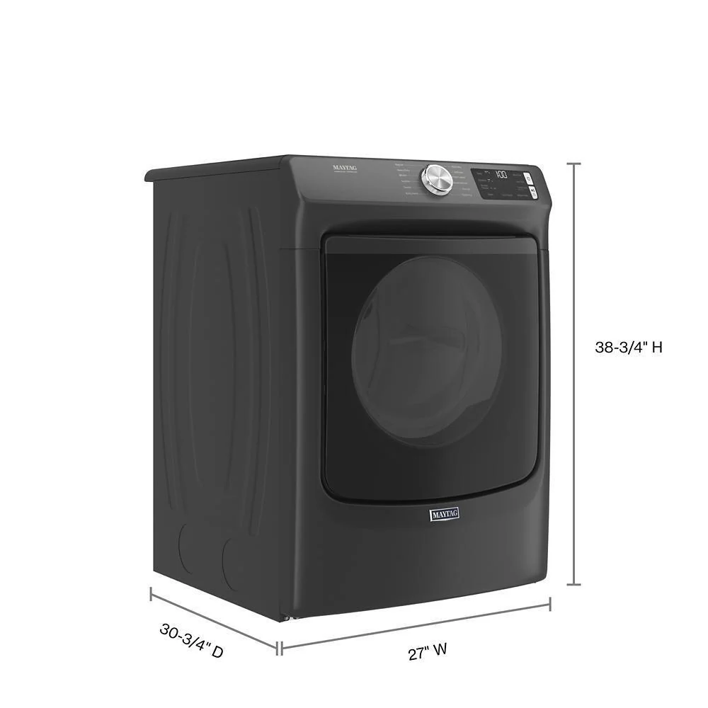 Maytag MGD6630MBK Front Load Gas Dryer with Extra Power and Quick Dry Cycle - 7.3 cu. ft. - Image 19