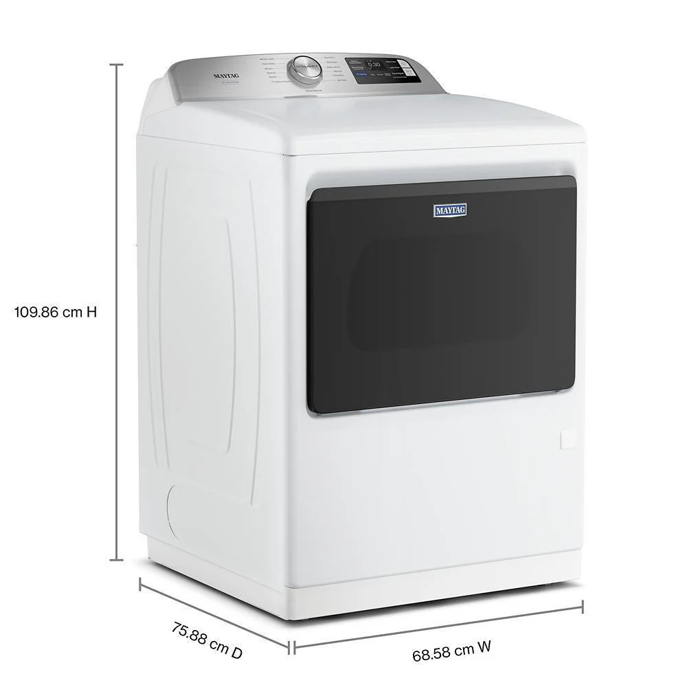 Maytag MGD7205RW 7.4 Cu. Ft. Pet Pro Top Load Gas Dryer with Extra Power and Sanitize Cycle - Image 2