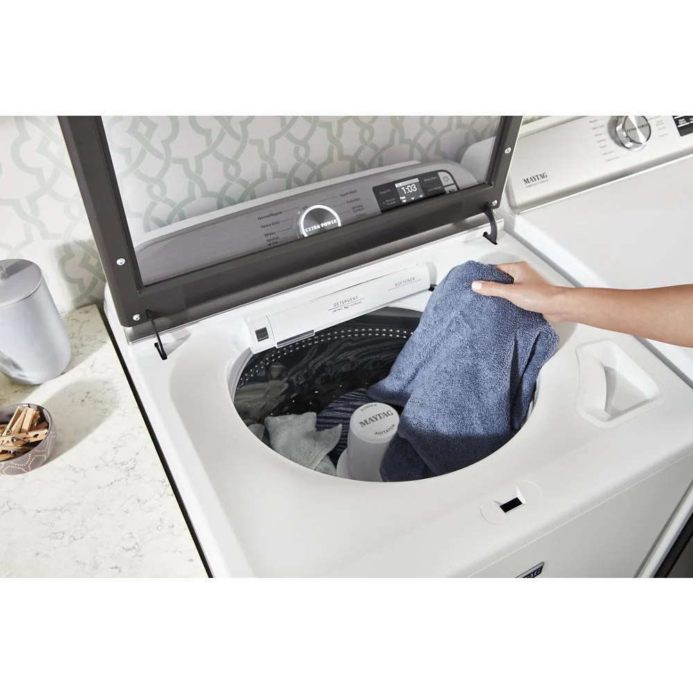 Maytag MGD7230HW Smart Top Load Gas Dryer with Extra Power - 7.4 cu. ft. - Image 31