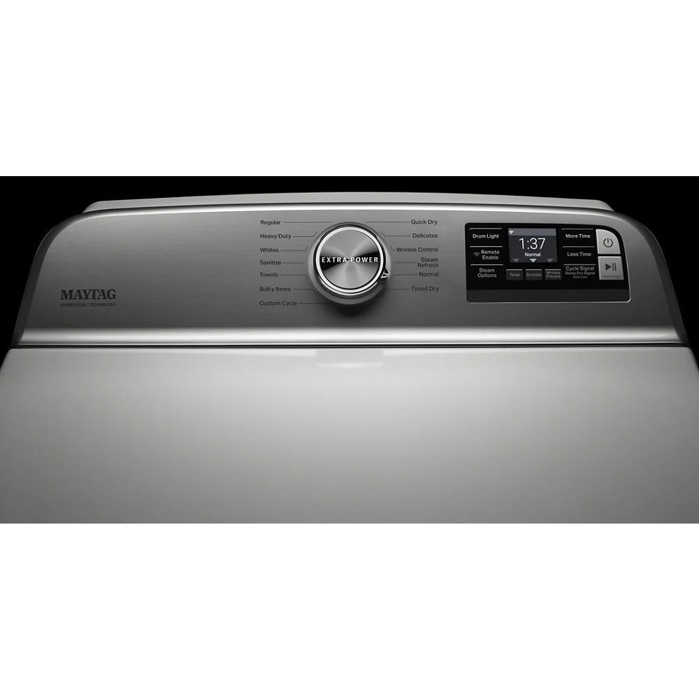 Maytag MGD7230HW Smart Top Load Gas Dryer with Extra Power - 7.4 cu. ft. - Image 5