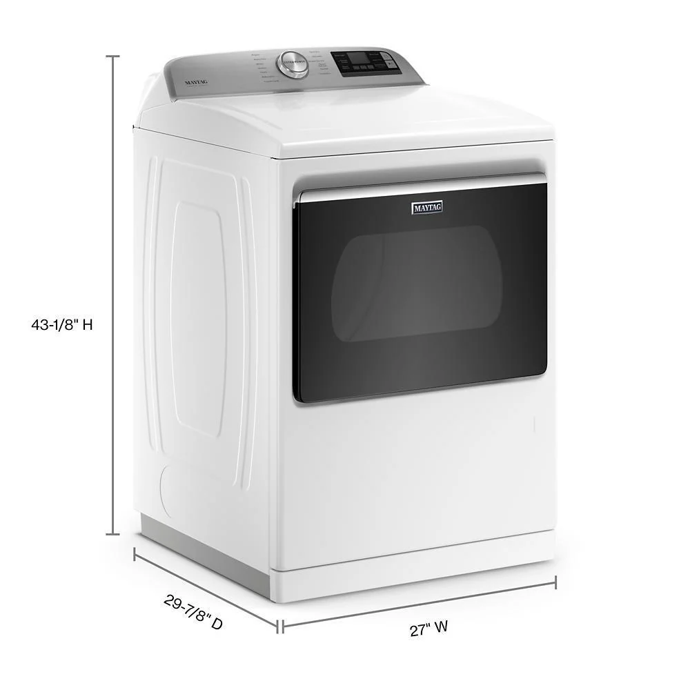 Maytag MGD7230HW Smart Top Load Gas Dryer with Extra Power - 7.4 cu. ft. - Image 6
