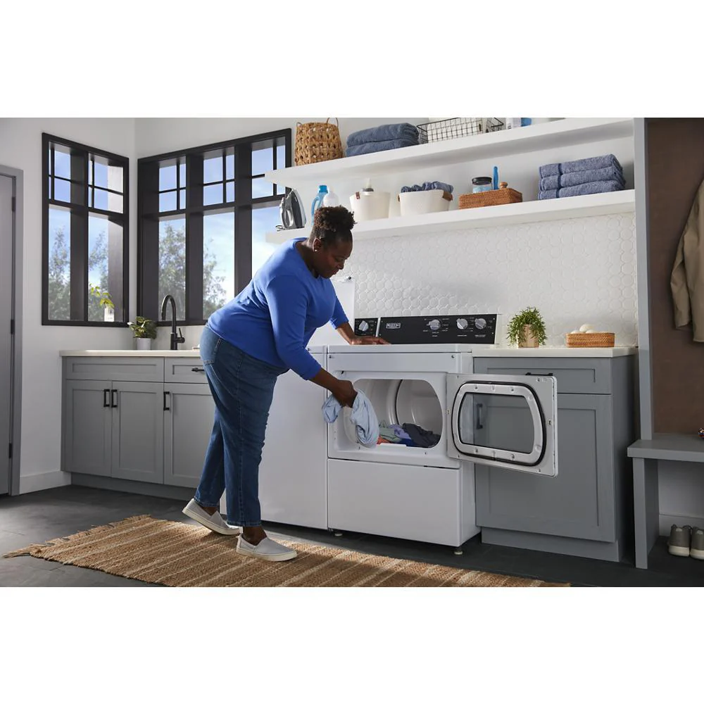 Maytag MGDP586KW Commercial-Grade Residential Gas Dryer - 7.4 cu. ft. - Image 12