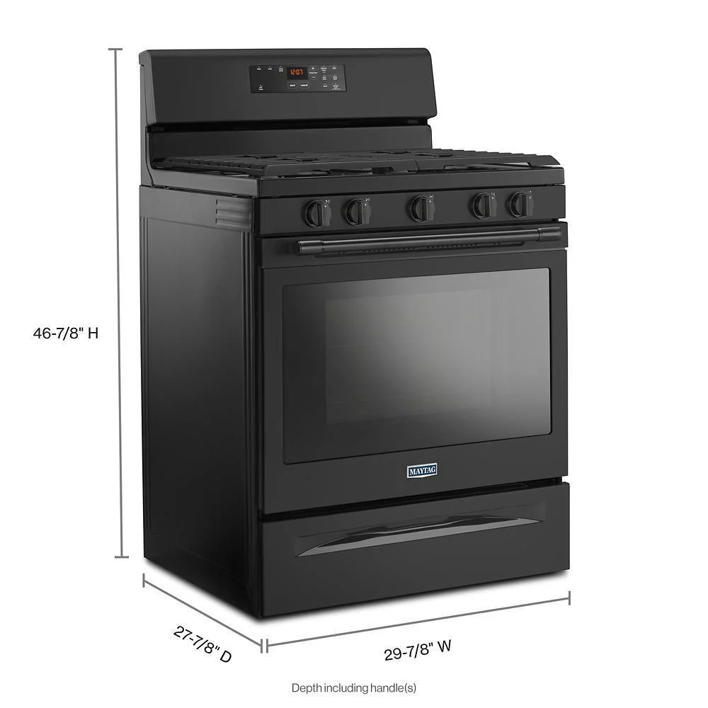 Maytag MGR6600FB 30-inch Wide Gas Range With 5th Oval Burner - 5.0 Cu. Ft. - Image 6