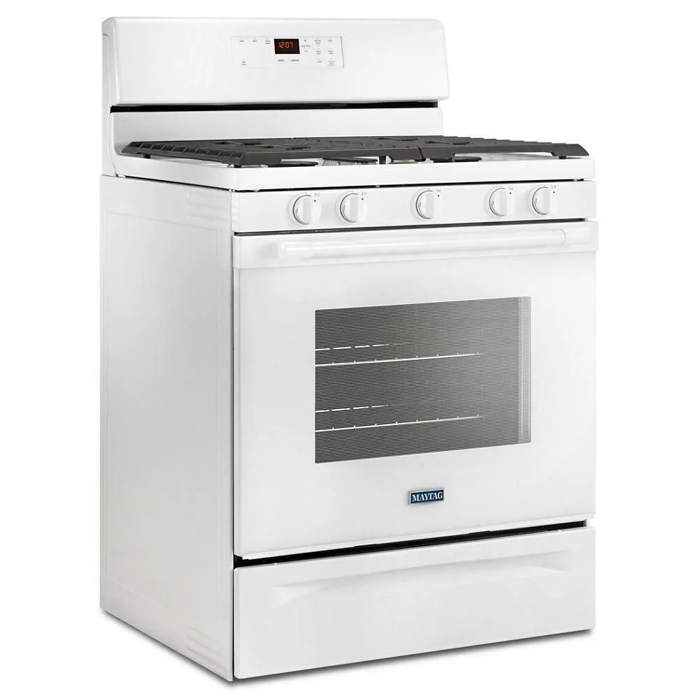 Maytag MGR6600FW 30-inch Wide Gas Range With 5th Oval Burner - 5.0 Cu. Ft. - Image 2