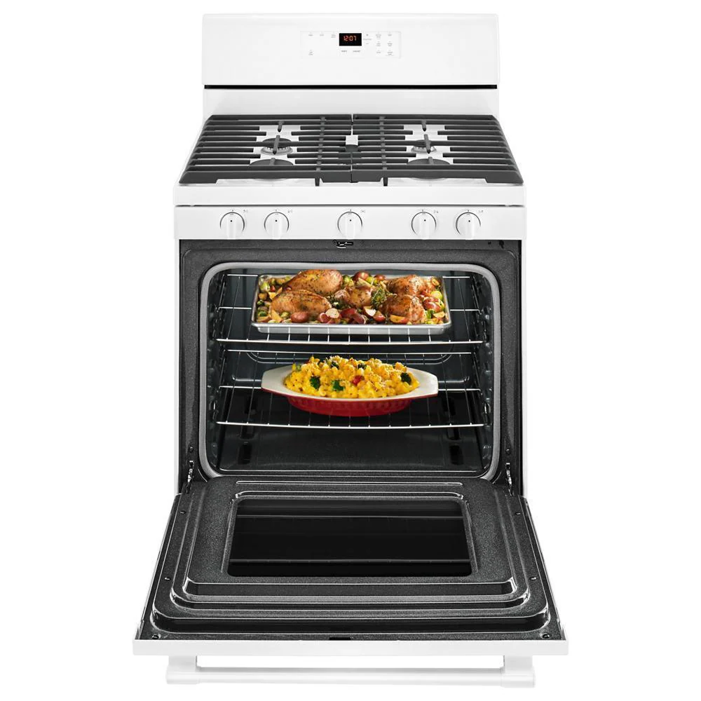 Maytag MGR6600FW 30-inch Wide Gas Range With 5th Oval Burner - 5.0 Cu. Ft. - Image 7