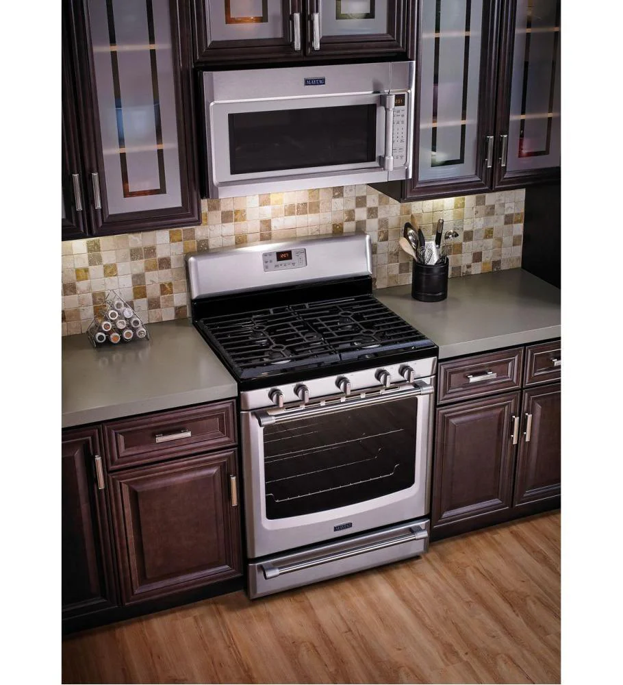 Maytag MGR8700DB 30-inch Wide Gas Range with Convection and Power Burner - 5.8 cu. ft. - Image 7