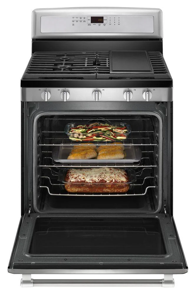 Maytag MGR8800DS 30-inch Wide Gas Range with Convection and Power Preheat - 5.8 cu. ft. - Image 4