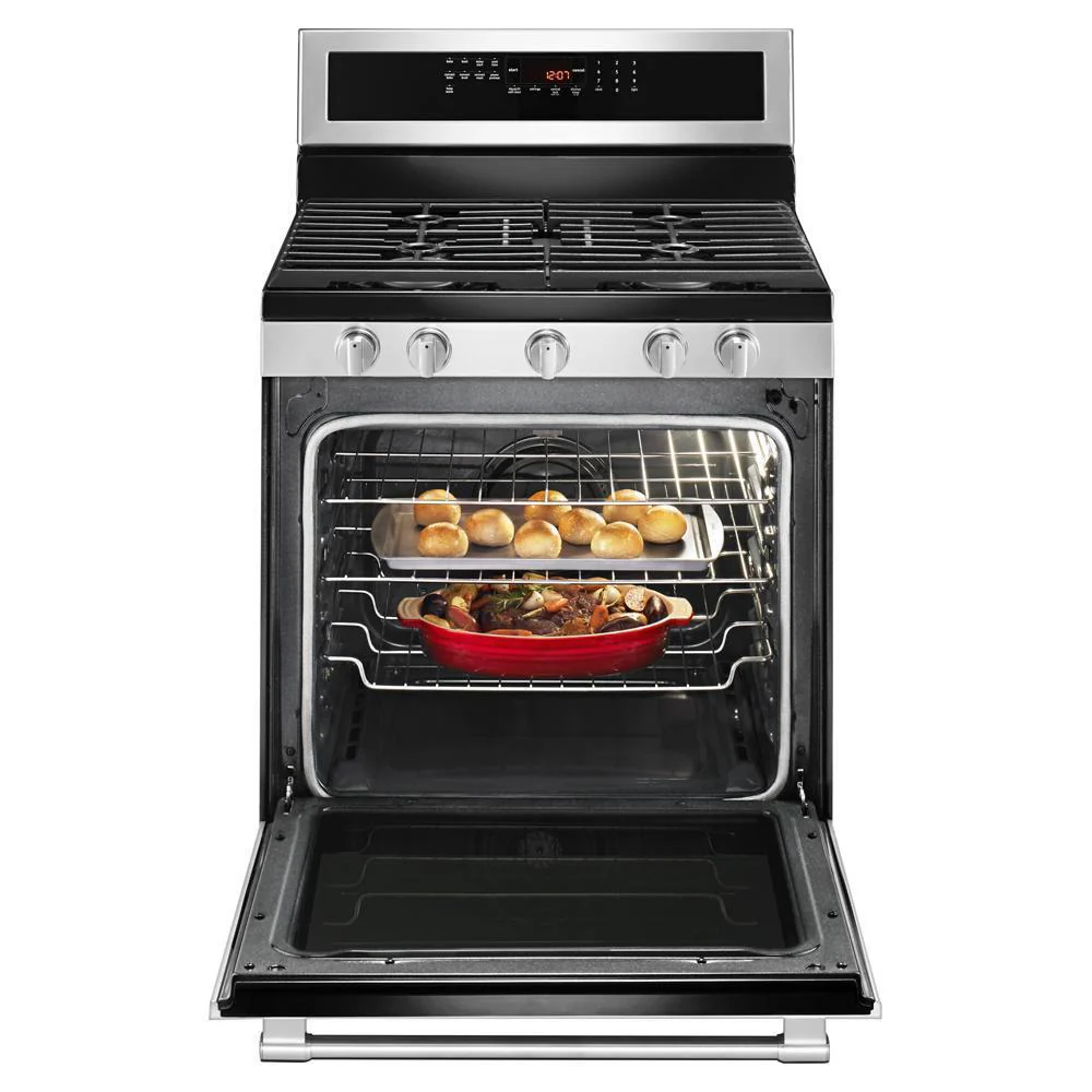 Maytag 30-Inch Wide Gas Range With True Convection And Power Preheat - 5.8 Cu. Ft. - Image 18