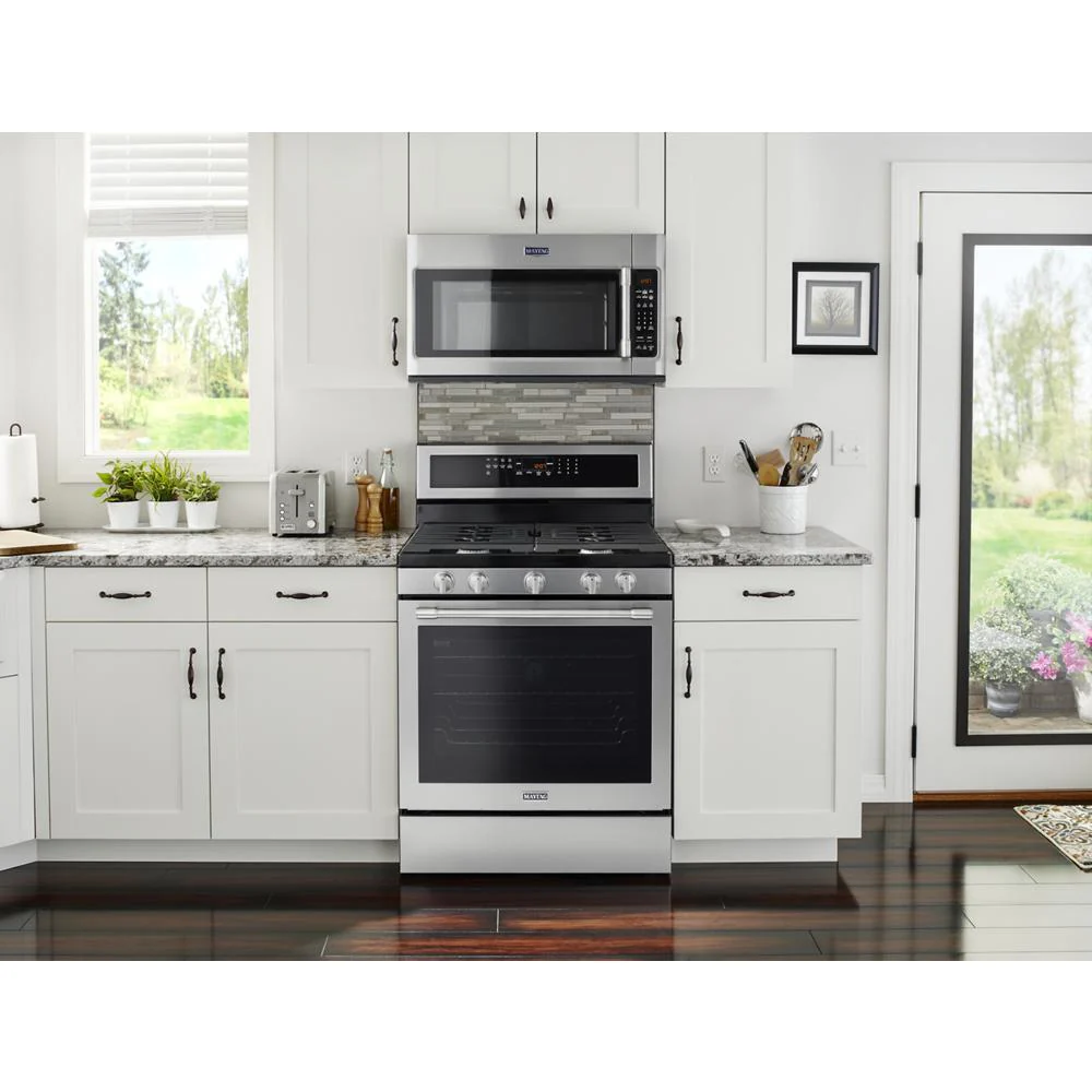 Maytag 30-Inch Wide Gas Range With True Convection And Power Preheat - 5.8 Cu. Ft. - Image 24