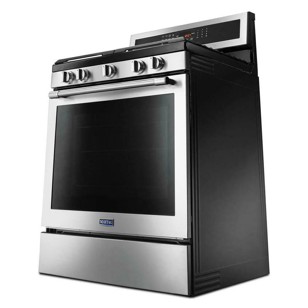 Maytag 30-Inch Wide Gas Range With True Convection And Power Preheat - 5.8 Cu. Ft. - Image 3