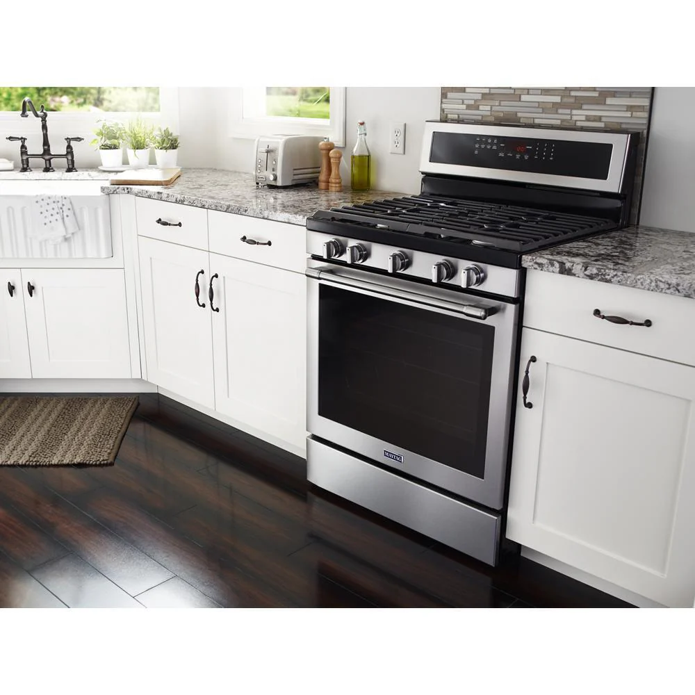 Maytag 30-Inch Wide Gas Range With True Convection And Power Preheat - 5.8 Cu. Ft. - Image 37