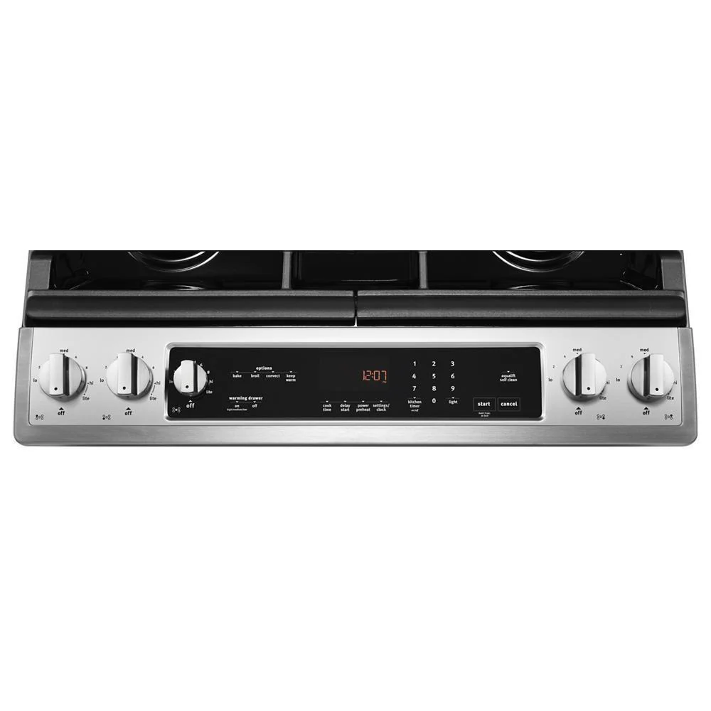 30-INCH WIDE SLIDE-IN GAS RANGE WITH TRUE CONVECTION AND FIT SYSTEM - 5.8 CU. FT. - Image 4