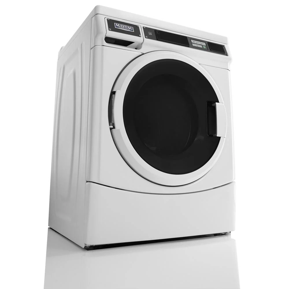 Maytag MHN33PRCWW Commercial Front-Load Washer, Card Reader Ready or Non-Vend - Image 12