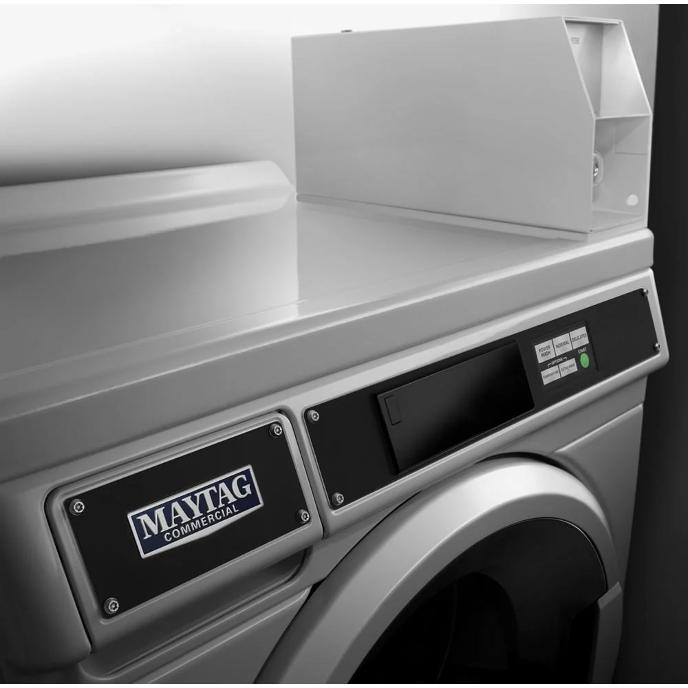 Maytag MHN33PRCWW Commercial Front-Load Washer, Card Reader Ready or Non-Vend - Image 15
