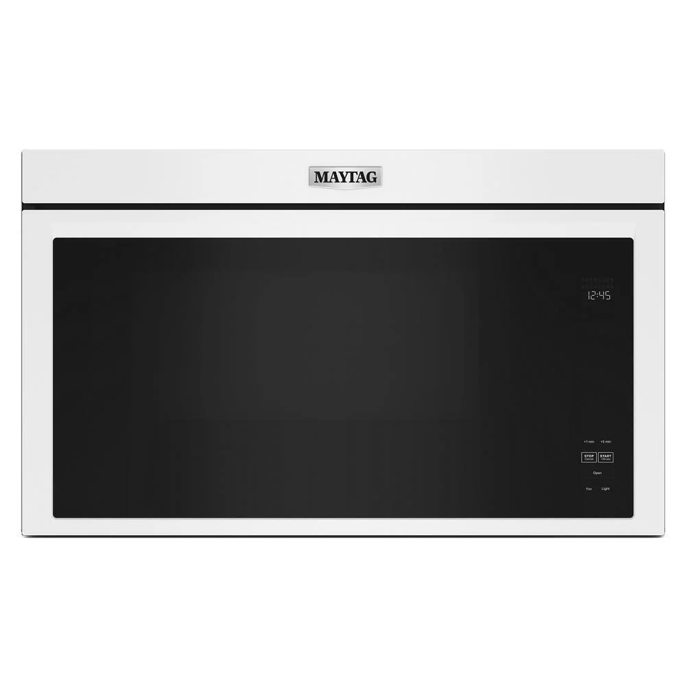 Maytag MMMF6030PW Over-the-Range Flush Built-In Microwave - 1.1 Cu. Ft.