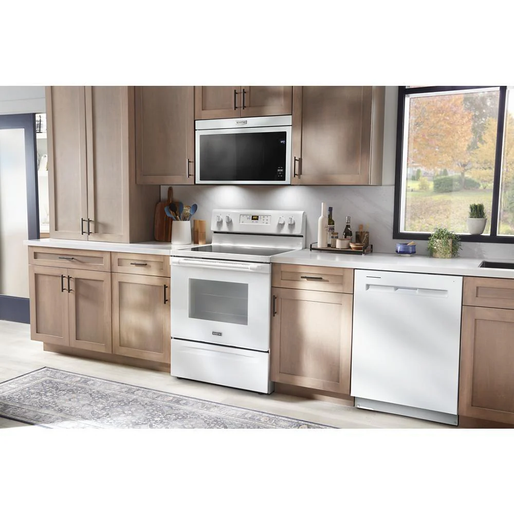 Maytag MMMF6030PW Over-the-Range Flush Built-In Microwave - 1.1 Cu. Ft. - Image 10