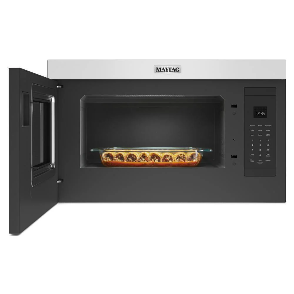 Maytag MMMF6030PW Over-the-Range Flush Built-In Microwave - 1.1 Cu. Ft. - Image 8