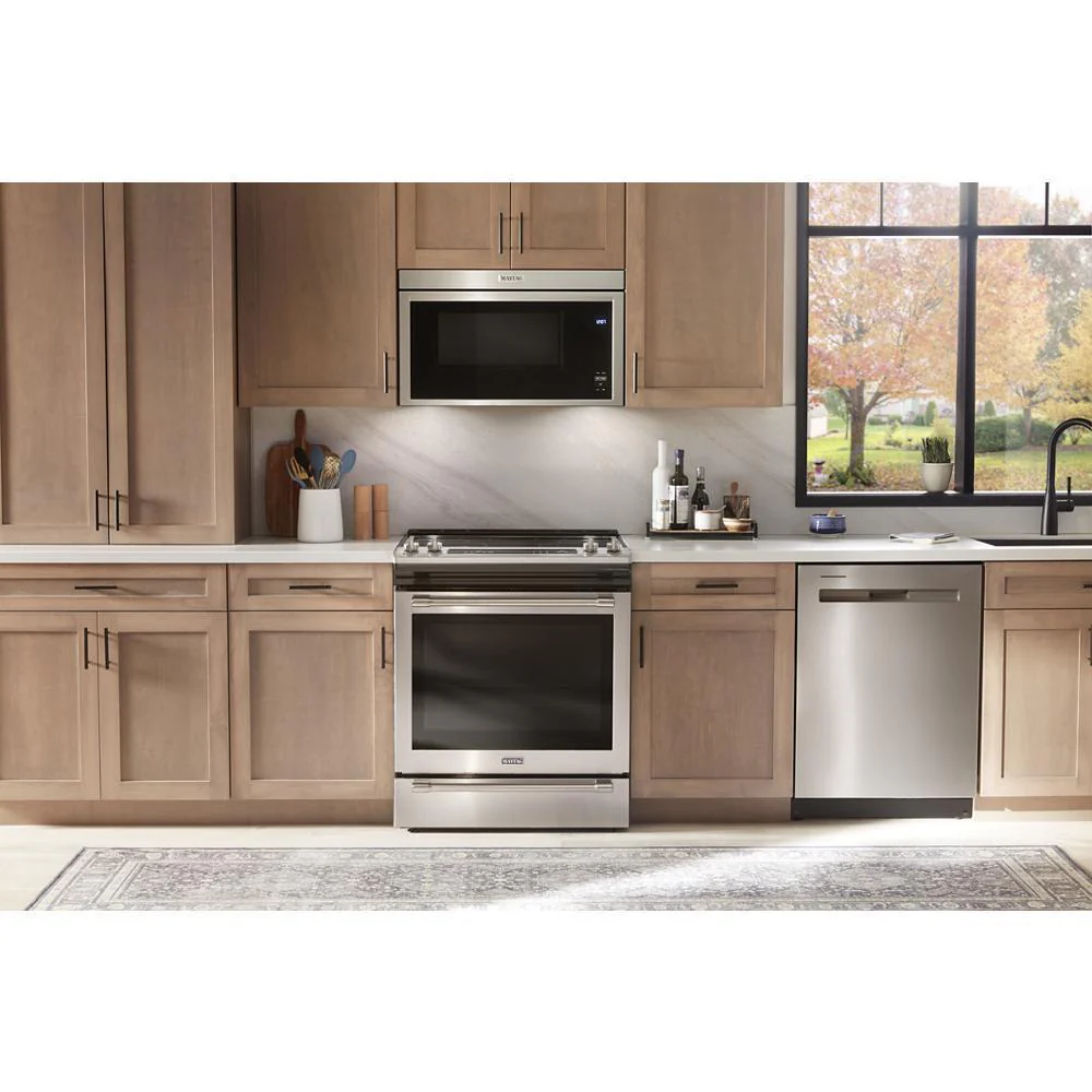 Maytag MMMF6030PZ Over-the-Range Flush Built-In Microwave - 1.1 Cu. Ft. - Image 12