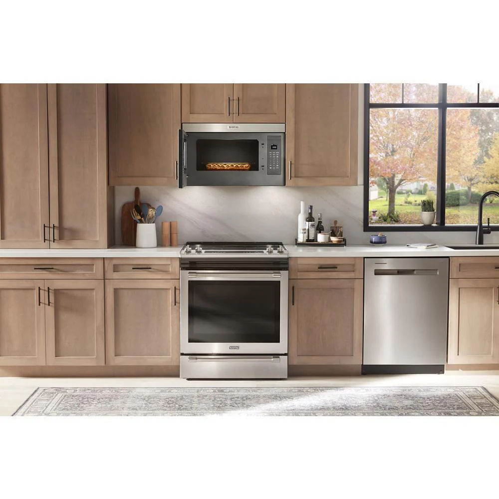 Maytag MMMF6030PZ Over-the-Range Flush Built-In Microwave - 1.1 Cu. Ft. - Image 17