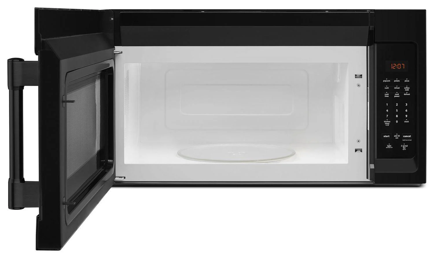 Maytag MMV1174FB Compact Over-The-Range Microwave - 1.7 Cu. Ft. Black - Image 4