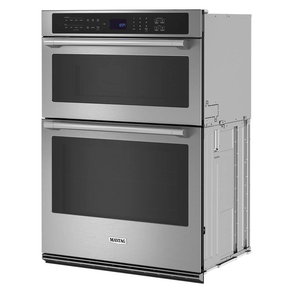 Maytag MOEC6030LZ 30-inch Wall Oven Microwave Combo with Air Fry and Basket - 6.4 cu. ft. - Image 3