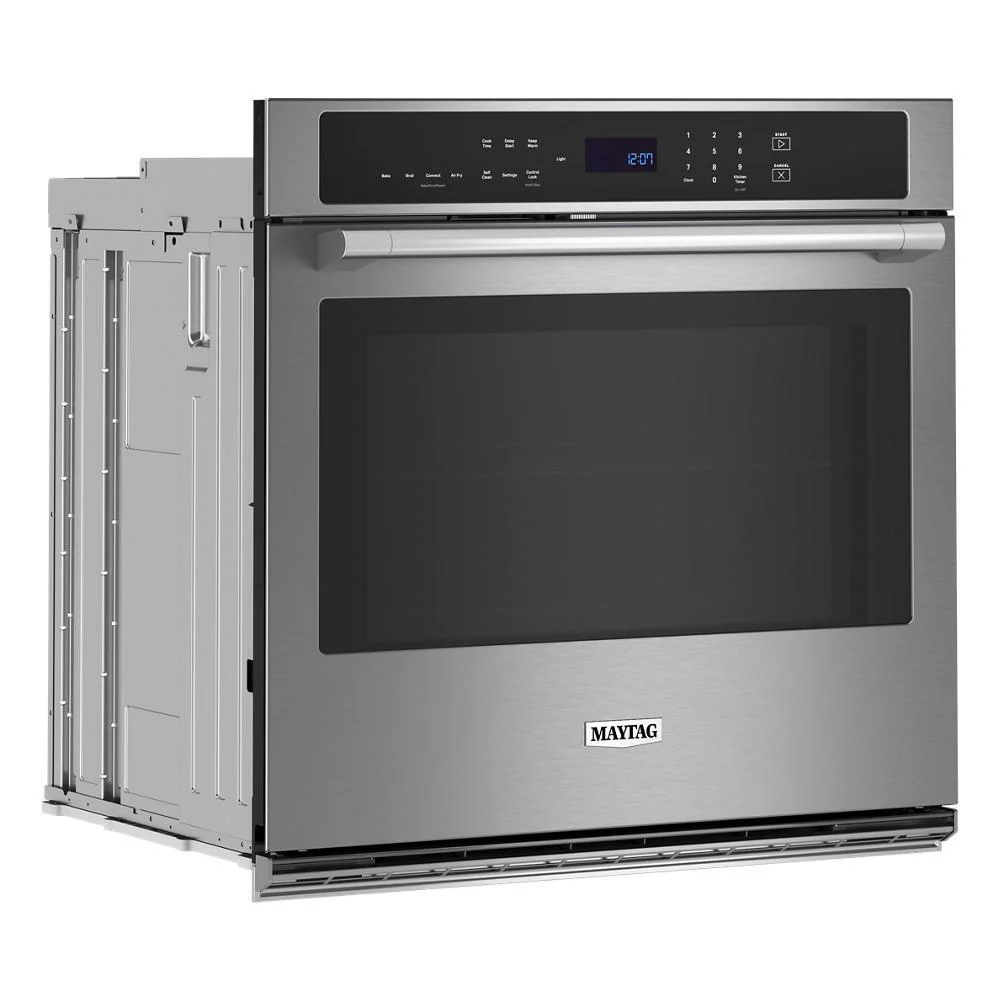 Maytag MOES6027LZ 27-inch Single Wall Oven with Air Fry and Basket - 4.3 cu. ft. - Image 2