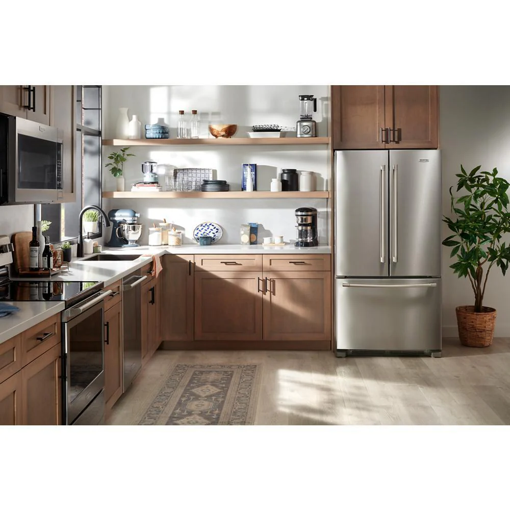 MRFF4136RZ Maytag® 36 Inch Wide French Door Bottom Mount Refrigerator with Max Cool Setting - 25 Cu. Ft. - Image 3