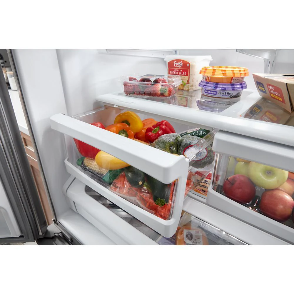 MRFF4236RZ Maytag® 36 Inch Wide French Door Bottom Mount Refrigerator with Max Cool Setting - 25 Cu. Ft. - Image 5