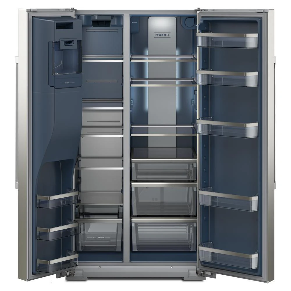 Maytag MRSC6636RZ 36-inch Wide Counter-Depth Side-by-Side Refrigerator with Arctic Blue Interior - 20.8 Cu. Ft. - Image 7