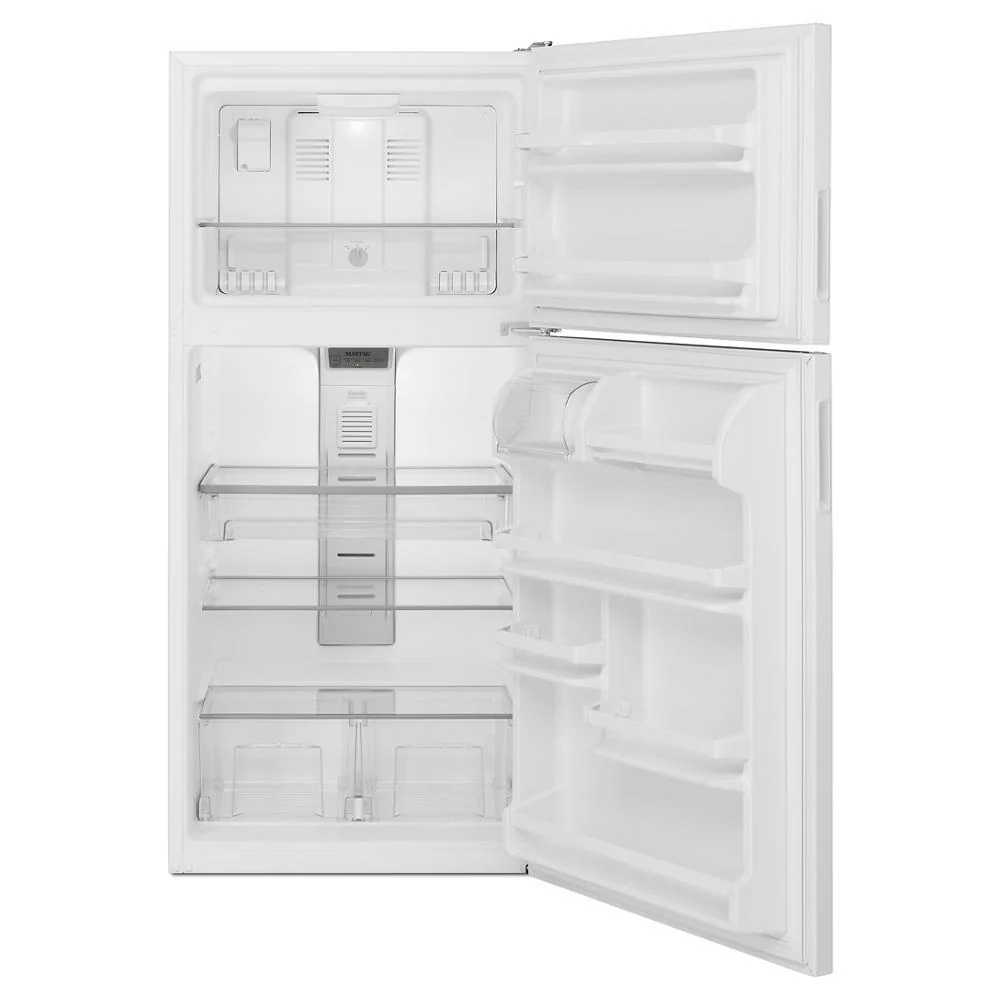 Maytag MRT118FFFH 30-Inch Wide Top Freezer Refrigerator with PowerCold® Feature- 18 Cu. Ft. - Image 3