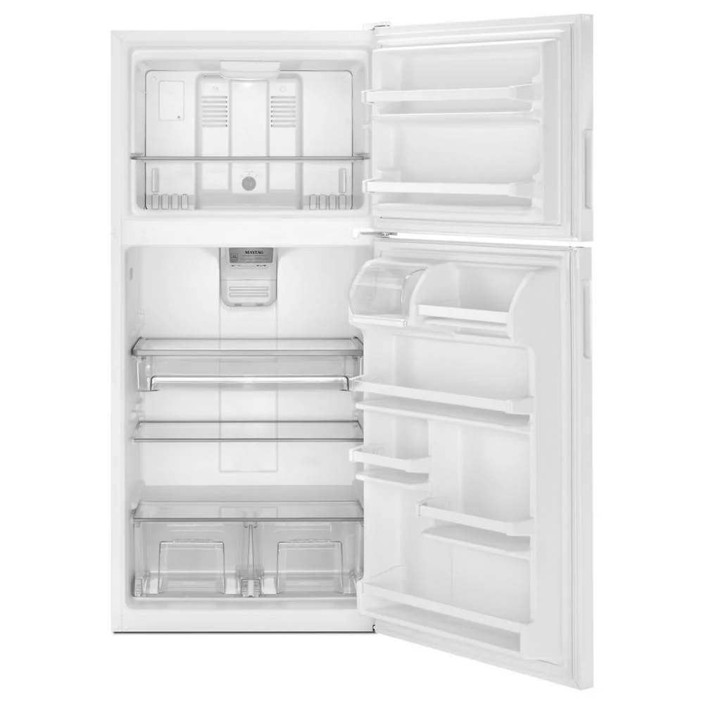 Maytag MRT118FFFH 30-Inch Wide Top Freezer Refrigerator with PowerCold® Feature- 18 Cu. Ft. - Image 4