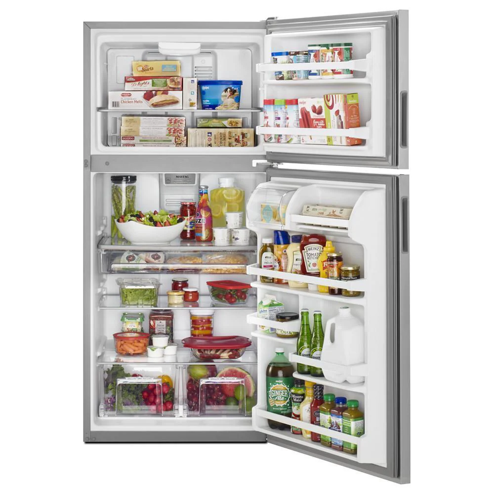 Maytag MRT118FFFZ 30-Inch Wide Top Freezer Refrigerator with PowerCold® Feature- 18 Cu. Ft. - Image 9