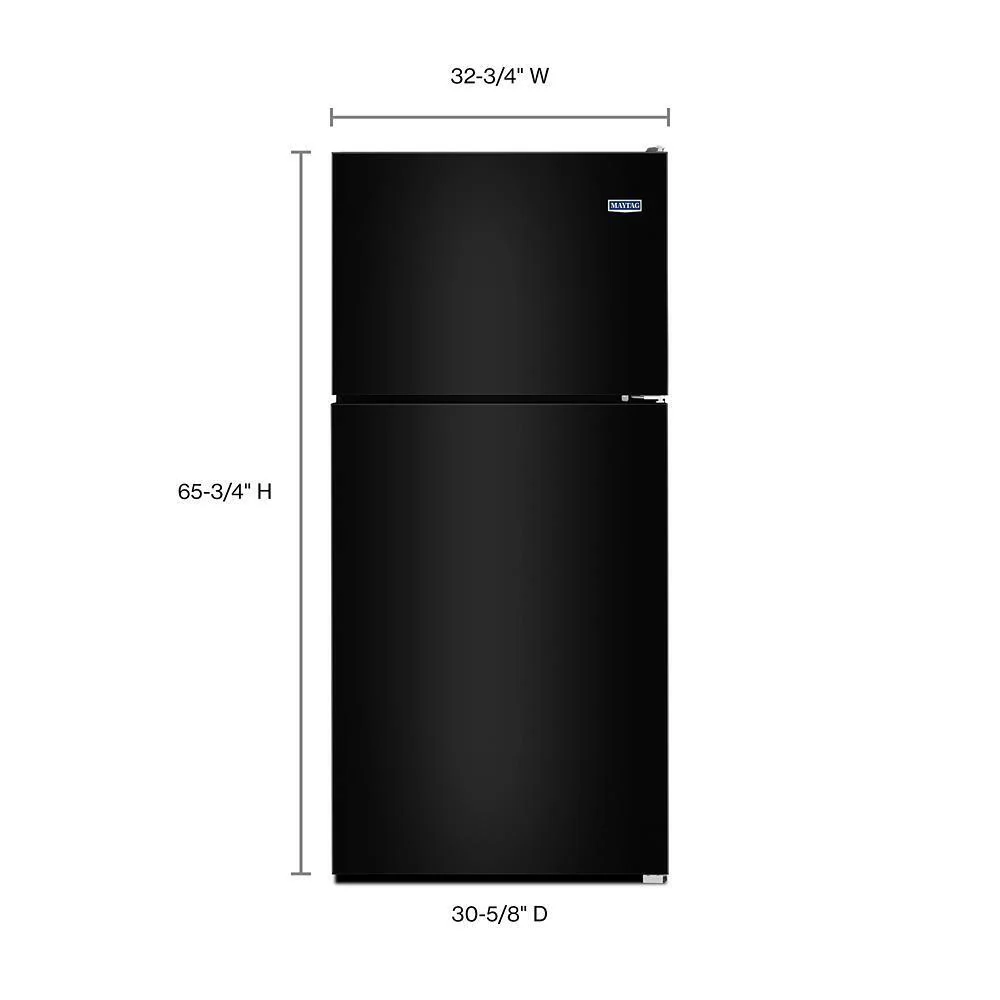Maytag MRT311FFFE 33-Inch Wide Top Freezer Refrigerator with PowerCold® Feature- 21 Cu. Ft. - Image 2
