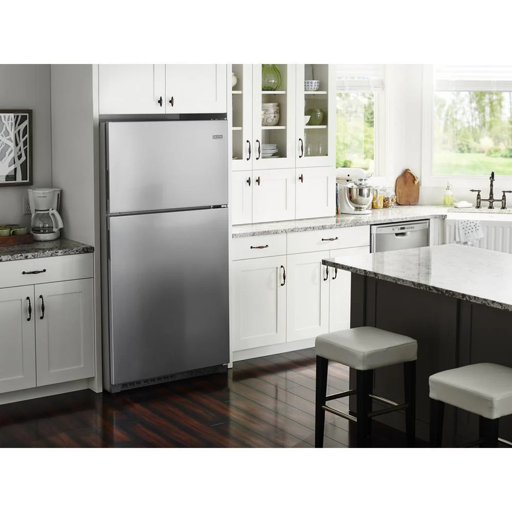 Maytag MRT311FFFZ 33-Inch Wide Top Freezer Refrigerator with PowerCold® Feature- 21 Cu. Ft. - Image 8