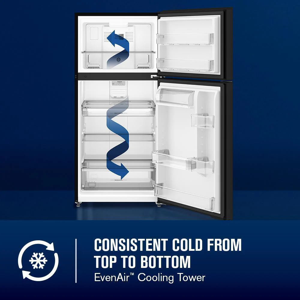 Maytag MRTX5119SB 30-Inch Wide Top-Freezer Refrigerator with Garage Mode-19 Cu. Ft. - Image 5