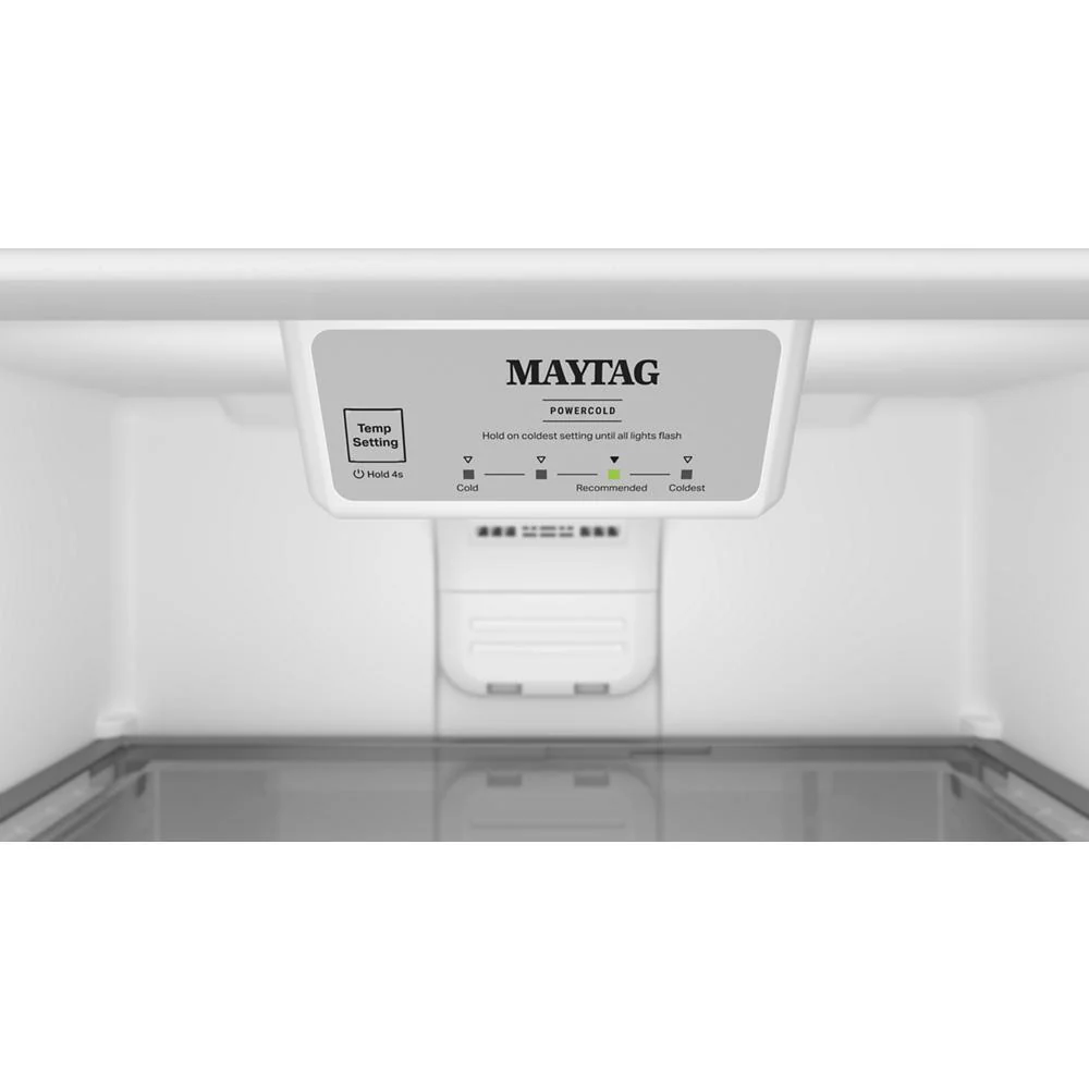 Maytag MRTX5119SB 30-Inch Wide Top-Freezer Refrigerator with Garage Mode-19 Cu. Ft. - Image 7