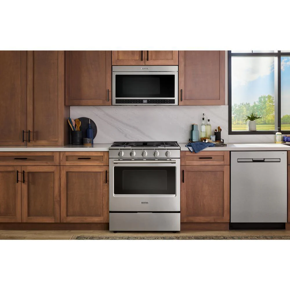 Maytag MSGS7030SZ 30-Inch Wide Slide-In Gas Range with Grill Mode and No Preheat Air Fry - 5.0 Cu. Ft. - Image 3