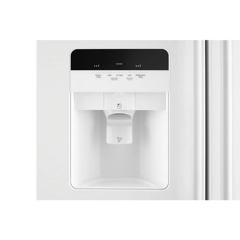 Maytag MSS25C4MGW 36-Inch Wide Side-by-Side Refrigerator with Exterior Ice and Water Dispenser - 25 Cu. Ft. - Image 3