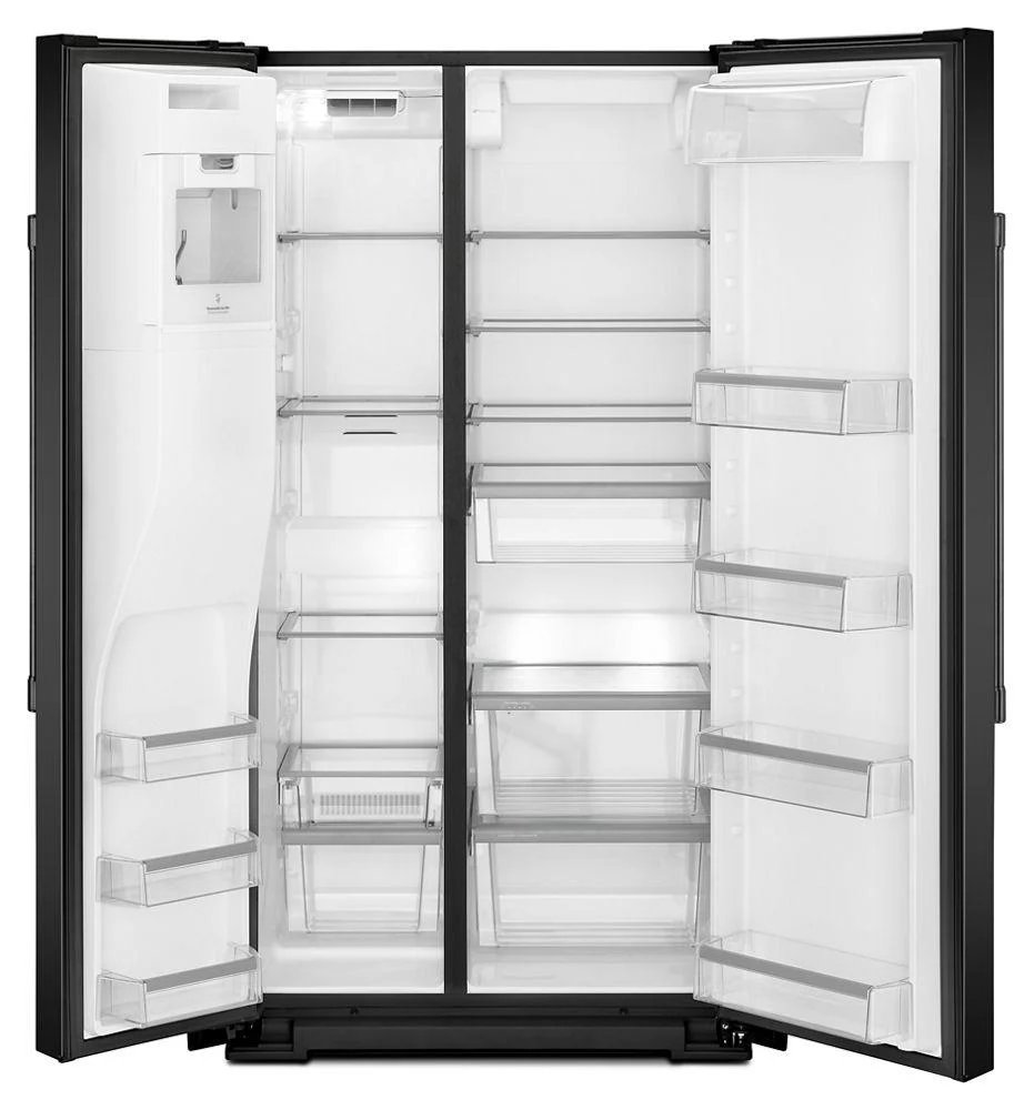 Maytag 36- Inch Wide Side-by-Side Refrigerator with External Ice and Water- 26 Cu. Ft. - Image 3