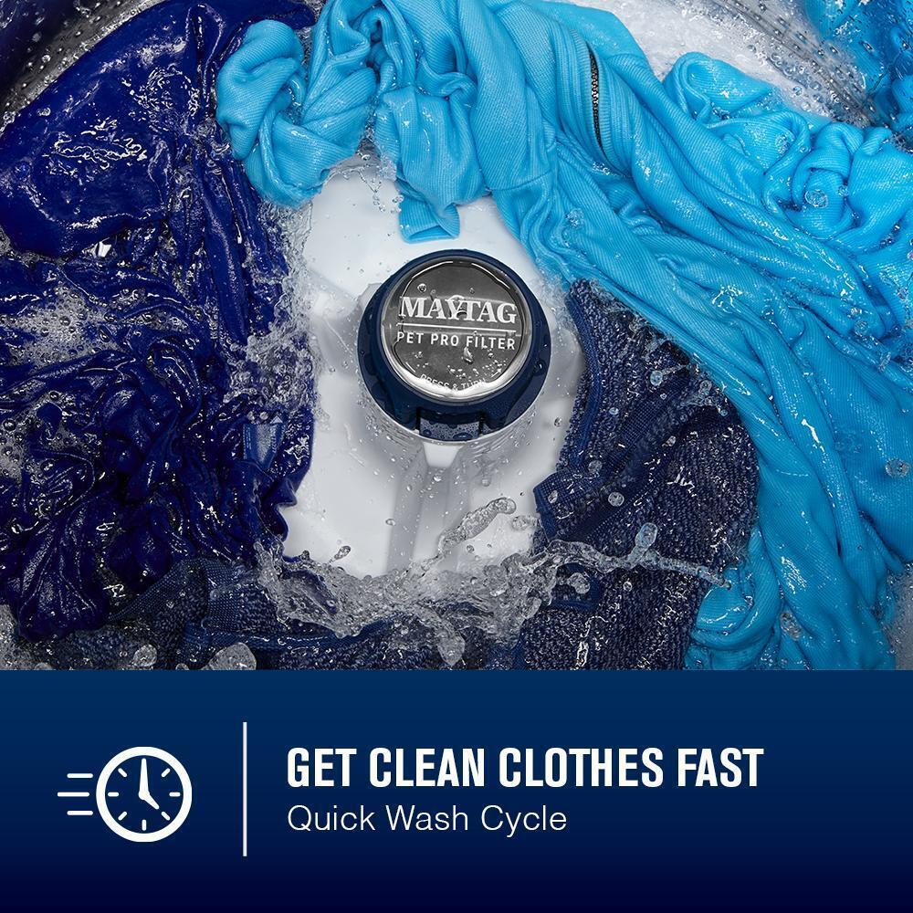 Maytag MTW5600RU 4.8 Cu Ft. Top Load Impeller Washer with Extra Power and Pet Pro Option - Image 10